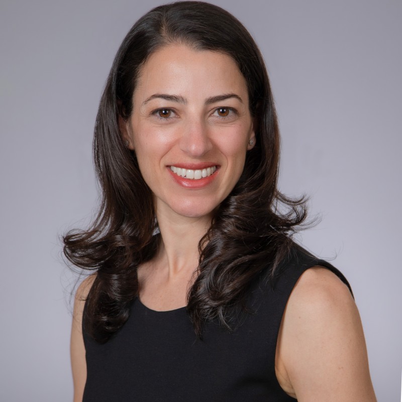 Portrait of Evanthia Roussos Torres, MD PhD